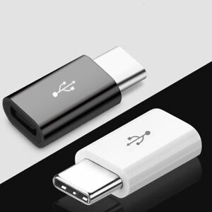 3Pcs USB Type C Male Connector to Micro USB Female Converter  USB-C Adapter.