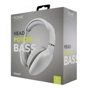 Casque Stéreo Moxie Bluetooth 5.3 Blanc HEAD POWER BASS 8h d'autonomie - NEUF ! - Photo 1/3