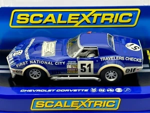SCALEXTRIC C3654 CHEVROLET CORVETTE STINGRAY L88 #51 74 LE MANS WORKING LIGHTS - Picture 1 of 6