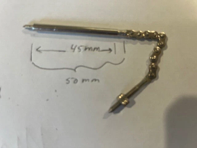 ! VITAGE OEM STURMEY ARCHER 3 VELOCIDADES CADENA DE AJUSTE DE VELOCIDAD 50 MM OLD SCHOOL Foto 1 de 1