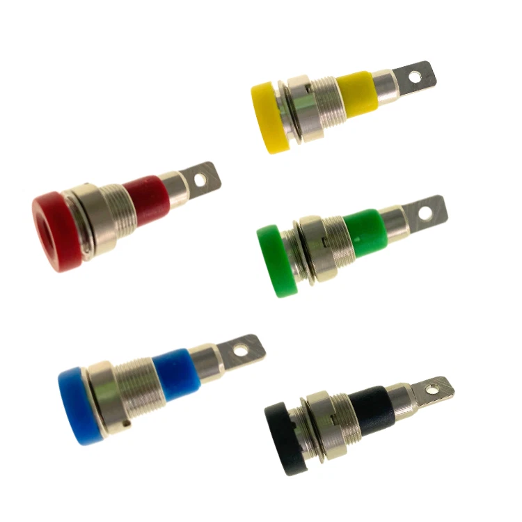 4mm High Current (24A) Banana Socket / Banana Plug Connector - Image 1 of 1