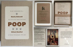 CHARLES BUKOWSKI POOP Michael MONTFORT Poetry Photos Fecophelia Xray Ltd Ed wOw! - Picture 1 of 5