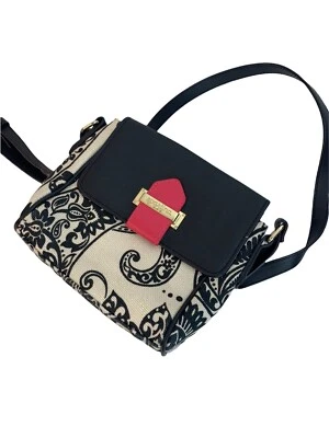 Cartera Bandolera SPARTINA 449 ST Simons Cuero Tulipán Lona Paisley Foto 1 de 4