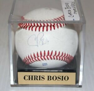 Chris Bosio Seattle Mariners Signed Autographed Baseball 