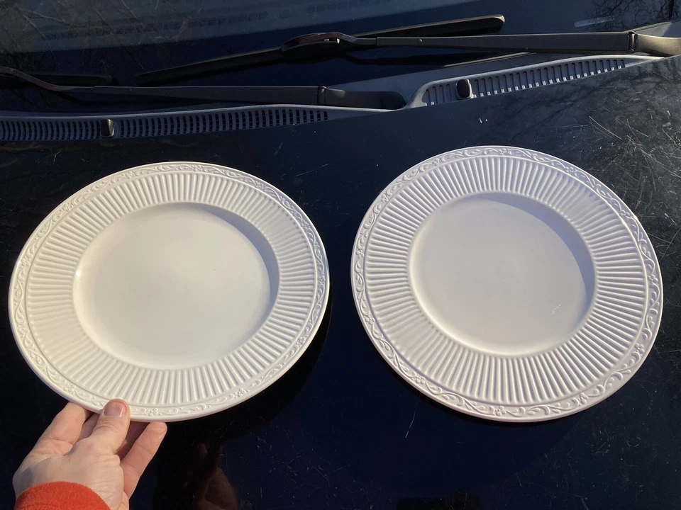Mikasa Italian Countryside Set Of 2 LARGE Serving Platters/Chop Plates 12 1/2" - Image 1 of 4