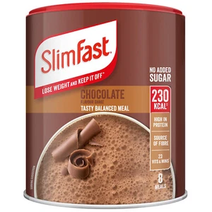 SlimFast Meal Replacement Protein Shake Powder Tasty Balanced Meal Chocolate - Picture 1 of 6