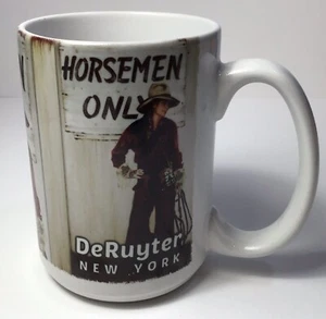 Horseman Only Coffee Mug Cup DeRuyter New York Cuppa USA A Mug For Everyone - Picture 1 of 8
