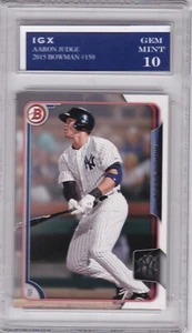 AARON JUDGE ROOKIE CARD $$ GEM MINT 10 Baseball New York Yankees BOWMAN DRAFT RC - Picture 1 of 1