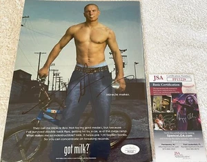 Dave Mirra autographed signed autograph Milk full page magazine BMX ad photo JSA - Picture 1 of 1