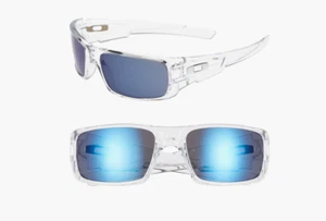 Oakley Violet Iridium Polar w/ Matte Clear Crankshaft Polarized Sunglasses E2506 - Picture 1 of 3