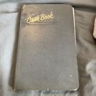 Vintage Ledger 1960s Cash Ledger Book Stage Film Prop Antique Hand Written