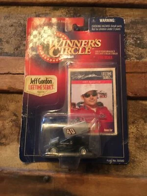 Winners Circle Jeff Gordon Lifetime Series 1987 #40 Sprint Car 55500 1/64  - Image 1 of 2