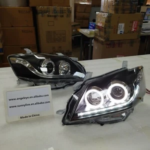 LED front lamps For 2000-2011 Year Toyota Camry LED angel eyes Head Lights LD - Bild 1 von 11