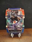 2021 Panini Select Tylan Wallace RED BLUE PRIZM DIE CUT RC Concourse Level Raven