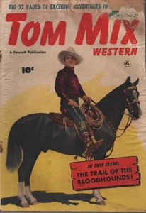 Tom Mix - Fawcett Publication Comic - No. 37 - 1951- TV Western - Picture 1 of 2