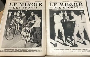 1 Set Sportspiegel 1920 (8 verschiedene Nr.) + 1 Set Sportspiegel - Bild 1 von 1