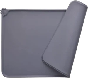 Dog Food Mat, Silicone Dog Cat Bowl Mat, Non Slip Pet Feeding Mat Waterproof Dog - Picture 1 of 12
