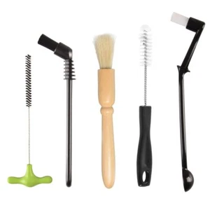 5 Pcs Coffee Brush Set Espresso Machine Cleaning Brush Kit for Coffee Grinder - Picture 1 of 7