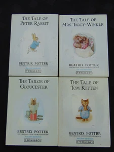 Lot 4 x Vintage 1980s Beatrix Potter Story Books - F. Warne - Picture 1 of 11