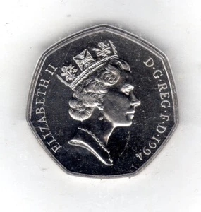 ANGLETTERE UK Grande-Bretagne 50 PENCE 1994 COMMEMORATIVE 50Th EMBARQUEMENT NEUF - Picture 1 of 2