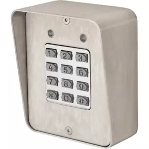 Funda de montaje en superficie para teclado digital para hasta 480 usuarios cronometrada antipaso posterior SSL - Imagen 1 de 5