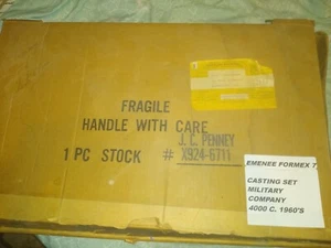 Vintage 1965 Emenee Formex 7 ARMY Casting Set Mold not Complete - Picture 1 of 2