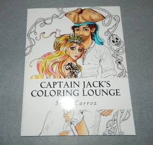 Captain Jack's Coloring Lounge Sena Carroz Adult Coloring Book  4650 - Bild 1 von 6