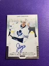 2011-12 Panini Rookie Private Signings #JG Jake Gardiner Toromnto Maple Leafs