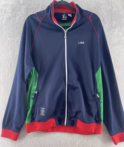 LRG Lifted Research Group Track Jacket Mens Large Zip Varsity Letterman Size XL - Picture 1 of 12