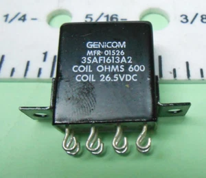 3SAF1613A2 GENICOM RELAIS 600 OHM/ 26,5 VDC/ 8 PIN NEW OLD STOCK - Bild 1 von 5