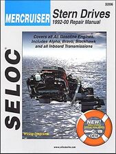 Seloc MerCruiser Stern Drive Repair Manual 1992 - 2001 Wiring Diagrams No 3206