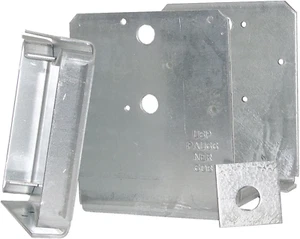 Conectores Estructurales USP PAU66-TZ G185-Triple Zinc Galvanizado Alto Poste de Elevación - Imagen 1 de 1