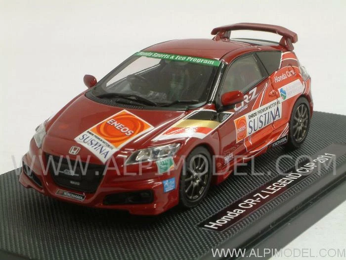 Honda CR-Z Legend Cup 2011 Red with decals for N.2/8 1:43 EBBRO 44693 - Immagine 1 di 1