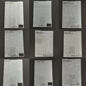 Counter Creation 5 * 7 inch Embossing Folders | 45 Selections (U select) - Picture 1 of 47