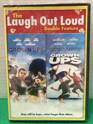 Grown Ups (2010) / Grown Ups 2 (DVD, 2013) Brand New Factory Sealed - Image 1 of 4