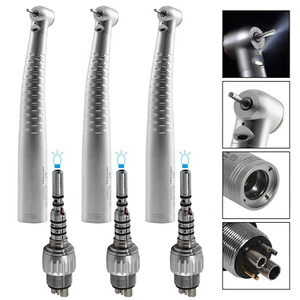 3 Dentaire Dental High Speed Turbine Fiber Optic Handpiece Fit Coupler 6Pin - Bild 1 von 11