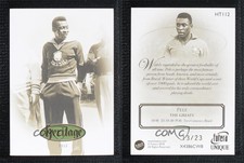 2018 Futera Unique Heritage Gold /23 Pele #HT112