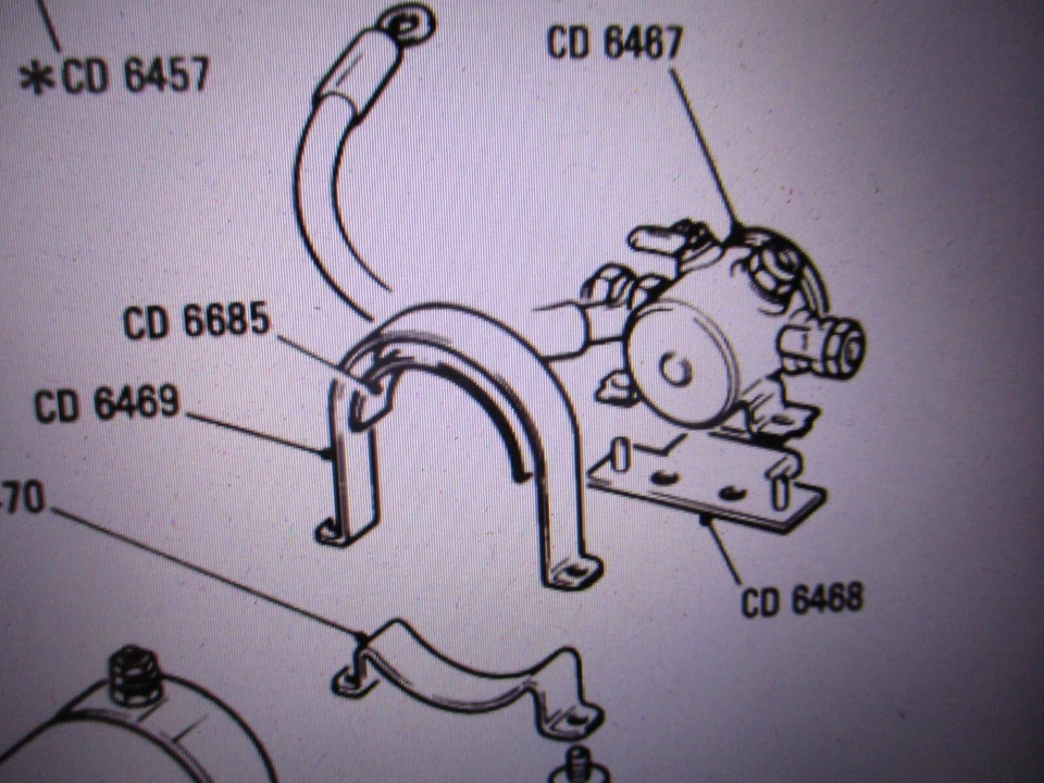 Rolls Royce Corniche II a IV, Bentley convertible capó superior bomba solenoide CD6467 Foto 1 de 1