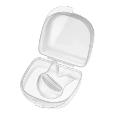 Anti Snoring Mouthpiece – Silicone Tongue Sleep Aid Device Stopper with Case - Image 1 of 4