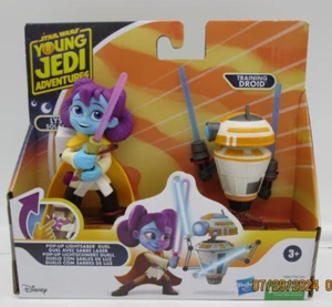 Star Wars Young Jedi Adventures Pop-Up Lightsaber Dual H3 - Picture 1 of 5