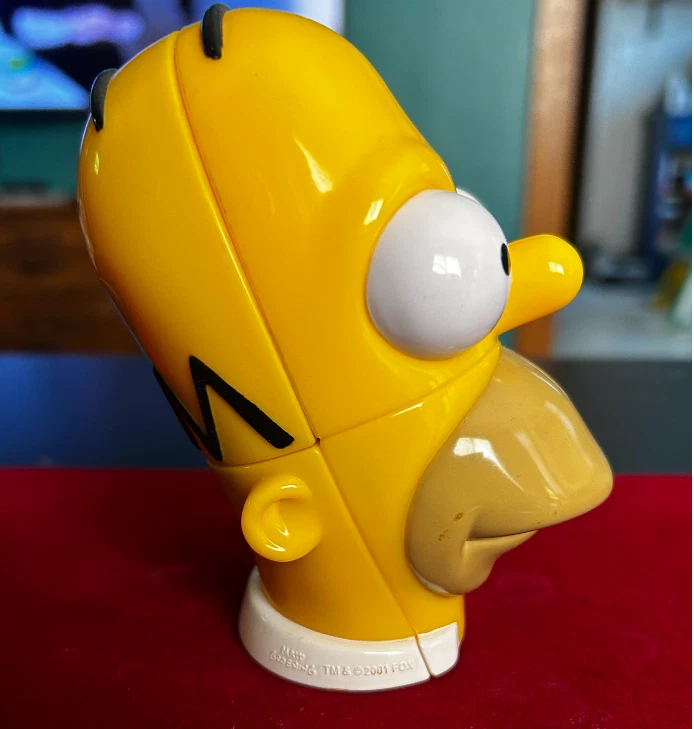 2001 Rubik's головоломка Симпсоны Гомер Рубикс куб 3D головоломка винтажный новый - Изображение 1 из 1