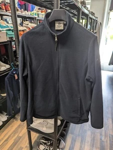 TOG24 Shire Womens Microfleece Pile Jumper Full Zipped Outdoor Fleece In Navy - Picture 1 of 9