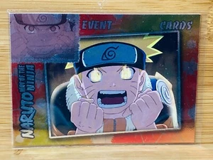 2002 Panini Naruto Way Of The Ninja: #43 Foil Event Card - Naruto's Courage - Picture 1 of 2