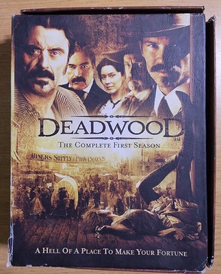 Deadwood: The Complete First Season (DVD, 2004, 6-Disc Set) Ian McShane - Image 1 of 2