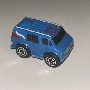 Galoob Micro Machines Sunrise 1988 Blue Van Toy Car - Picture 1 of 6