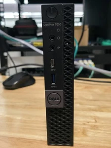 DELL OPTIPLEX 7050 MICRO I5 6500T 16GB MEM 256GB SSD 500GB HD WIFI WIN11PRO - Picture 1 of 16