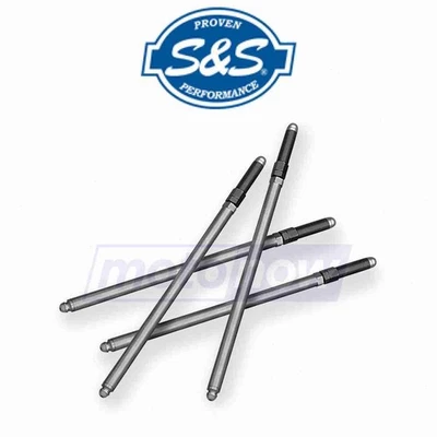 S&S Cycle Adjustable Pushrods for 2005-2014 Harley Davidson FXDC Super Glide ww Foto 1 de 4