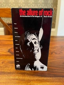🔔THE ALLURE OF ROCK VHS - Picture 1 of 3