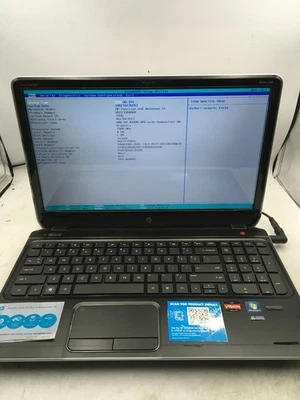 HP PAVILION DV6 7010US - BOOTS TO BIOS - AMD A8 4500M - 4GB RAM - READ DESC - BB - Image 1 of 4