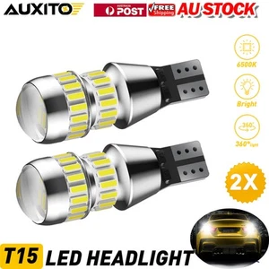 AUXITO LED Bombilla de Respaldo Inverso 921 W16W T15 906 904 906 Super Blanco 6000K - Imagen 1 de 12